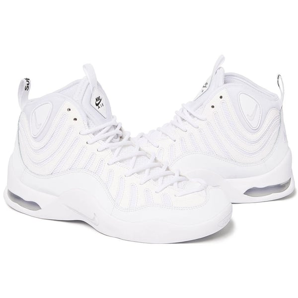 Supreme Nike Air Bakin - White (front)