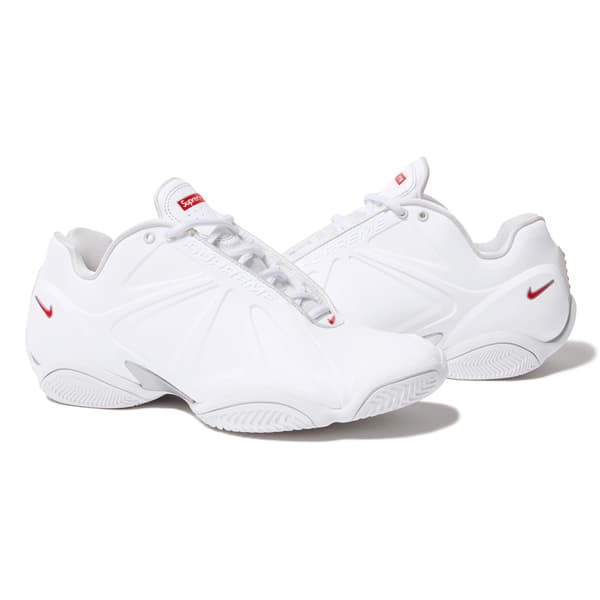 Supreme Nike Courtposite - White (front)