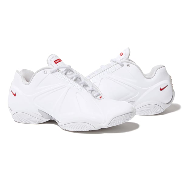 Supreme Nike Courtposite - White (front)