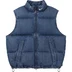 Supreme Nike Denim Puffer Vest - Indigo (front)