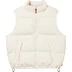 Supreme Nike Denim Puffer Vest - Natural (front)