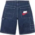 Supreme Nike Denim Short - Indigo (front)