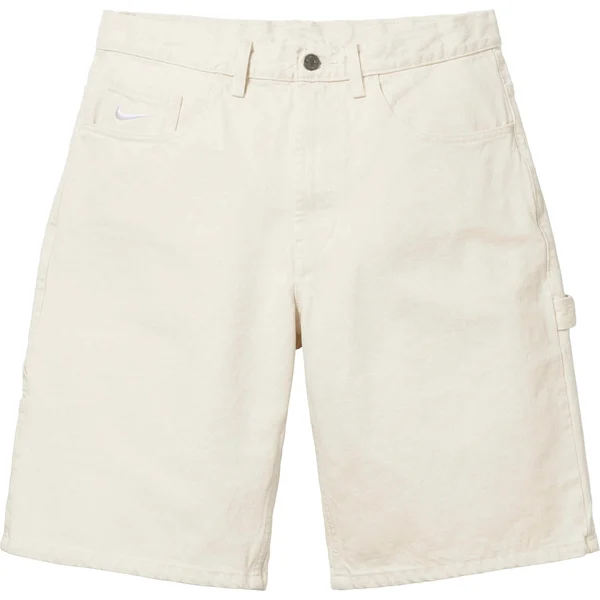Supreme Nike Denim Short - Natural (front)