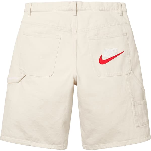 Supreme Nike Denim Short - Natural (front)
