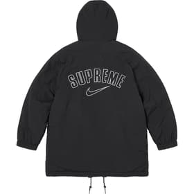 Supreme®/Nike® Faux Fur Reversible Parka Woodland Camo