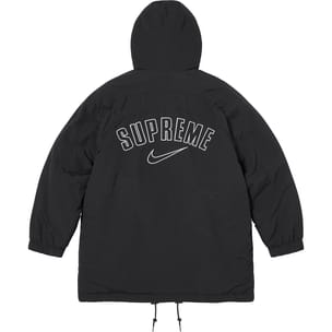 Supreme®/Nike® Faux Fur Reversible Parka Woodland Camo