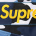 Supreme®/Nike® Football Jersey - Blue Camo (front)