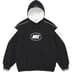 Supreme®/Nike® Hooded Sweatshirt - Black (front)