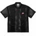 Supreme Nike Mesh S/S Shirt - Black (front)