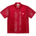 Supreme Nike Mesh S/S Shirt - Red (front)