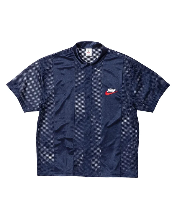 Supreme Nike Mesh S/S Shirt - Supreme/Nike Mesh S/S Shirt_1713175832275.png (front)