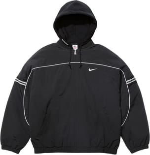 Supreme®/Nike® Nylon Hooded Jacket Woodland Camo