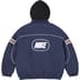 Supreme®/Nike® Nylon Hooded Jacket - Woodland Camo (front)