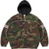 Supreme®/Nike® Nylon Hooded Jacket - Woodland Camo (front)