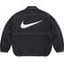 Supreme Nike Ripstop Pullover - Black (front)