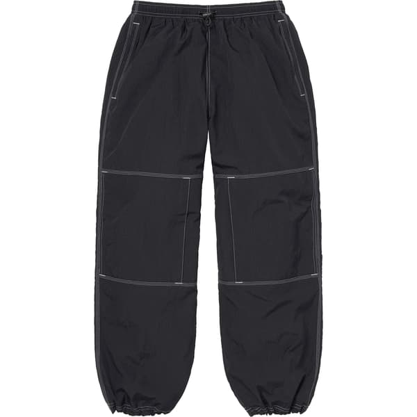 Supreme Nike Ripstop Track Pant - Black (front)