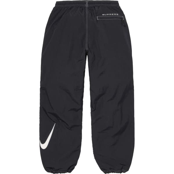 Supreme Nike Ripstop Track Pant - Black (front)
