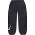 Supreme Nike Ripstop Track Pant - Black (front)