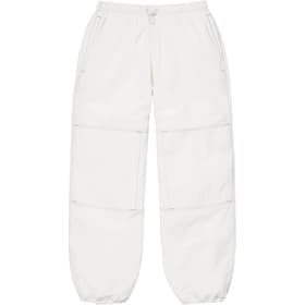 Supreme Nike Ripstop Track Pant White