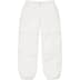 Supreme Nike Ripstop Track Pant - White (front)