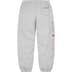 Supreme Nike Sweatpant - Heather Grey (front)