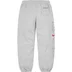 Supreme Nike Sweatpant - Heather Grey (front)