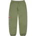 Supreme Nike Sweatpant - Olive (front)