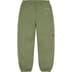 Supreme Nike Sweatpant - Olive (front)