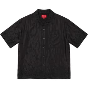 Supreme Nouveau Embroidered S/S Shirt Black