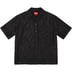 Supreme Nouveau Embroidered S/S Shirt - Black (front)