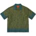 Supreme Nouveau Embroidered S/S Shirt - Olive (front)