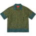Supreme Nouveau Embroidered S/S Shirt - Olive (front)