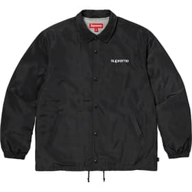 Supreme NYC Coaches Jacket Black