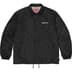 Supreme NYC Coaches Jacket - Black (front)