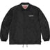 Supreme NYC Coaches Jacket - Black (front)