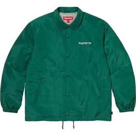 Supreme NYC Coaches Jacket Green
