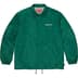 Supreme NYC Coaches Jacket - Green (front)