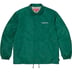 Supreme NYC Coaches Jacket - Green (front)