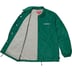 Supreme NYC Coaches Jacket - Green (front)