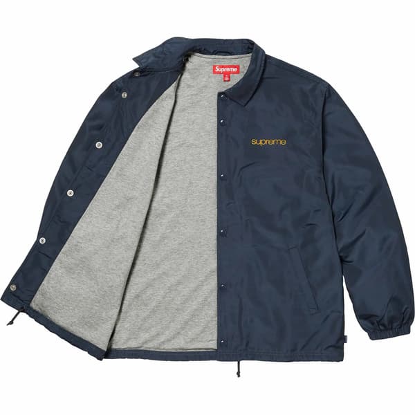 Supreme NYC Coaches Jacket - Navy (front)
