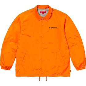 Supreme NYC Coaches Jacket Orange