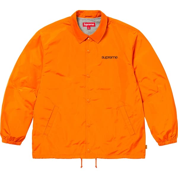 Supreme NYC Coaches Jacket - Orange (front)