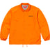 Supreme NYC Coaches Jacket - Orange (front)