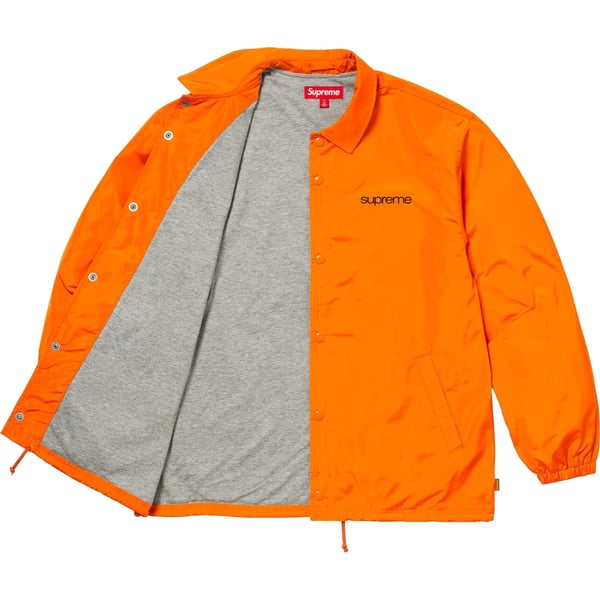 Supreme NYC Coaches Jacket - Orange (front)
