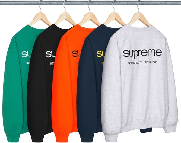 Supreme NYC Crewneck - Product Image