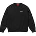 Supreme NYC Crewneck - Black (front)