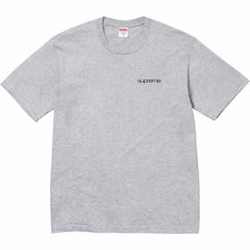 Supreme NYC Tee Heather Grey