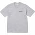 Supreme NYC Tee - Heather Grey (front)