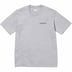 Supreme NYC Tee - Heather Grey (front)