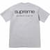 Supreme NYC Tee - Heather Grey (front)